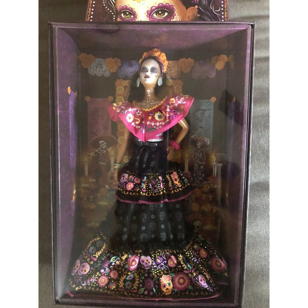 Mattel Barbie Dia De Los Muertos Doll Day Of The Dead Collector 2021 Boxed New